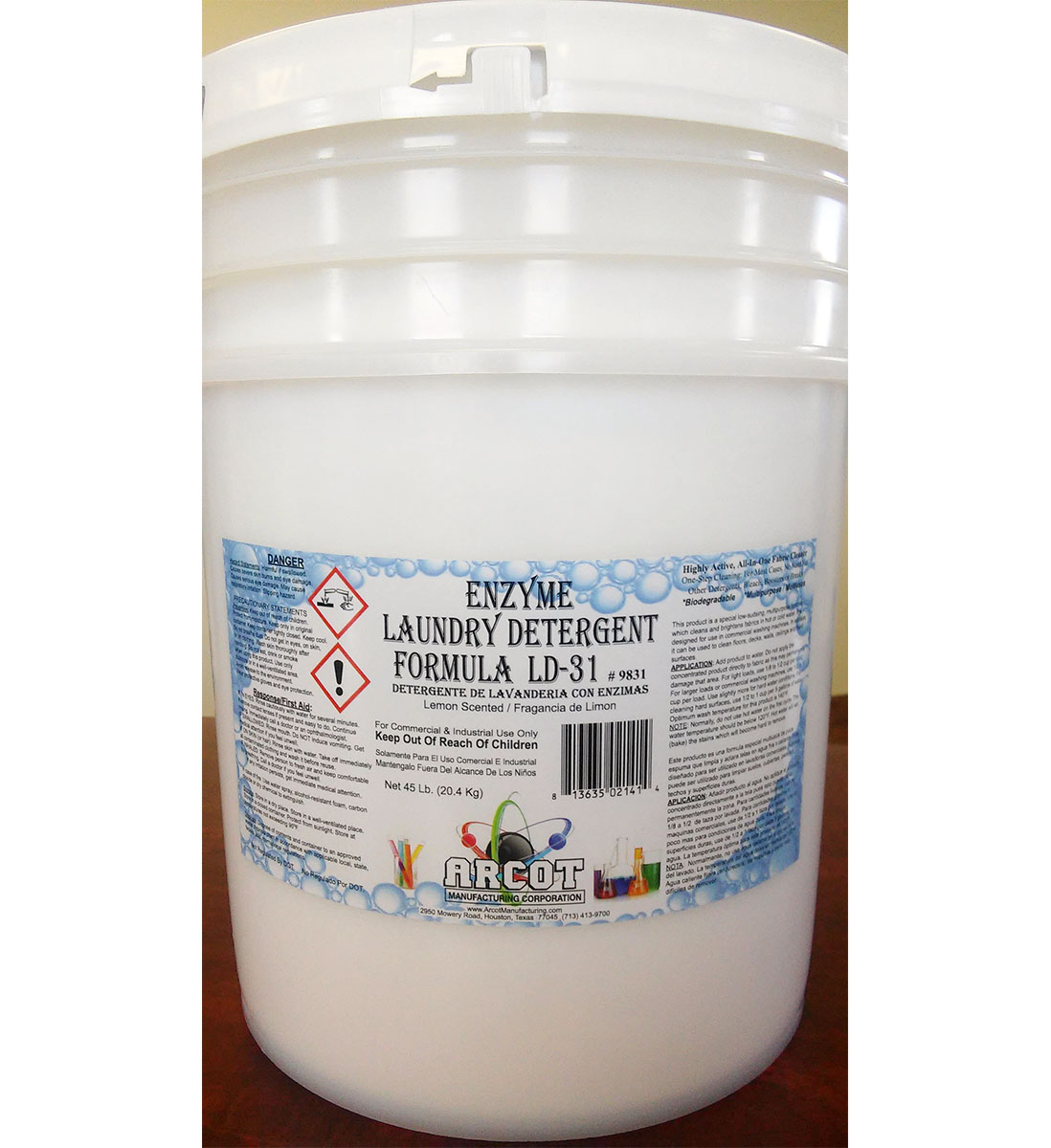 Enzyme Laundry Detergent Formula LD-31 1